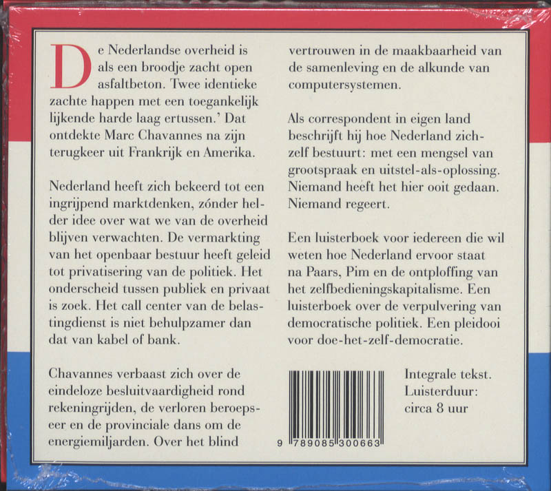 Achterkant van Niemand regeert