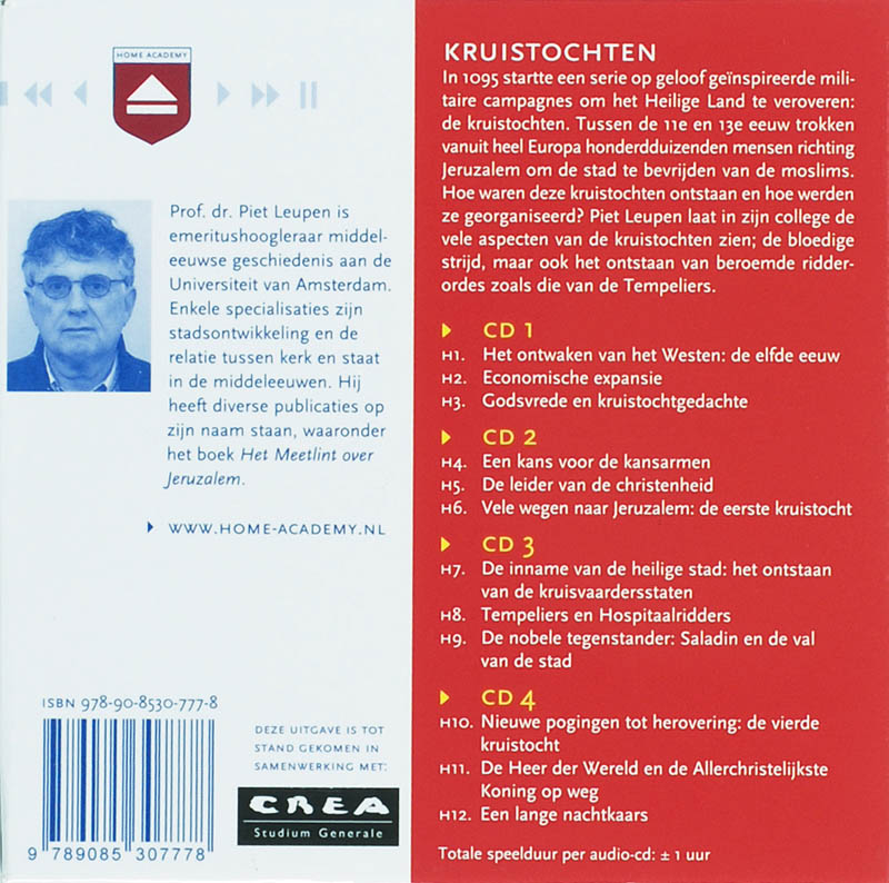 Achterkant van Kruistochten