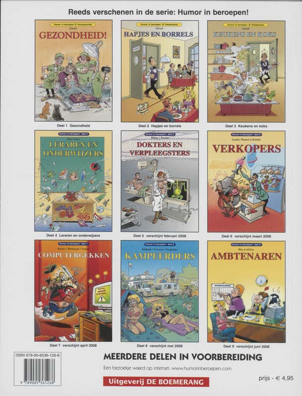 Achterkant van Leraren en onderwijzers