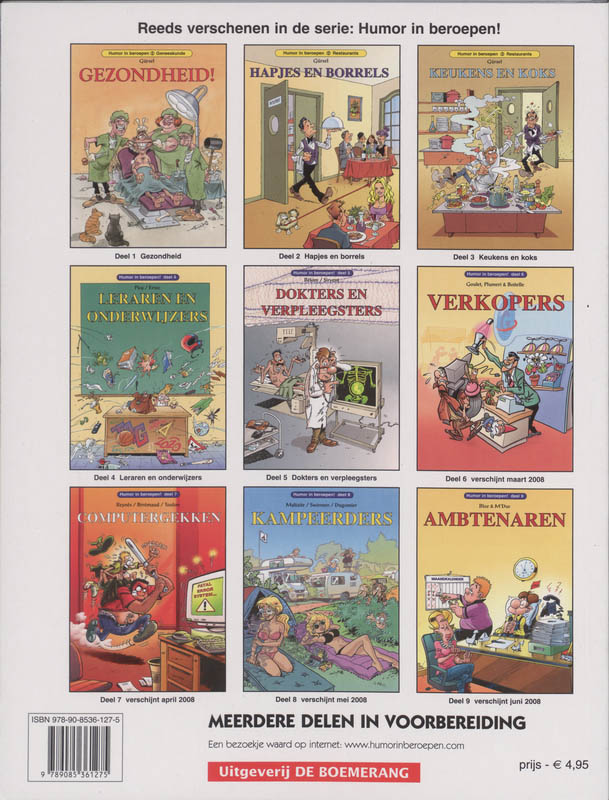 Achterkant van Dokters en zusters