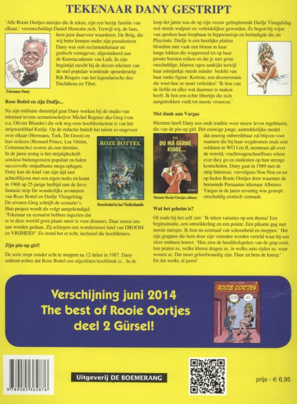 Achterkant van The best of Dany