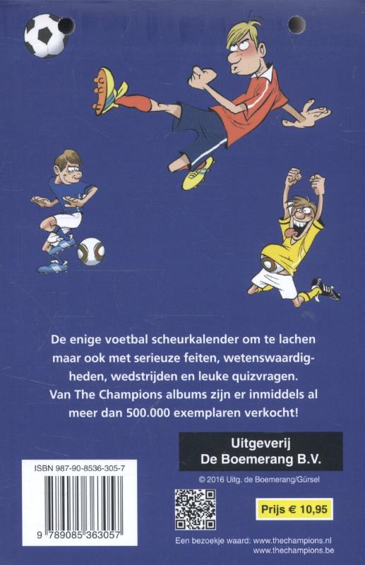 Achterkant van 2016