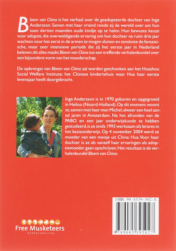 Achterkant van Bloem van China