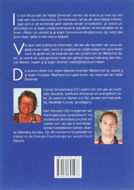 Achterkant van Een Brug naar de Vijfde Dimensie