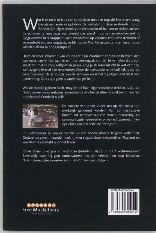 Achterkant van Een rugzak vol ervaringen