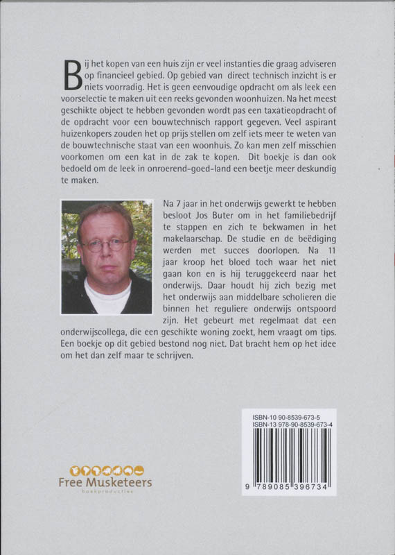 Achterkant van Eerste hulp bij een koophuis