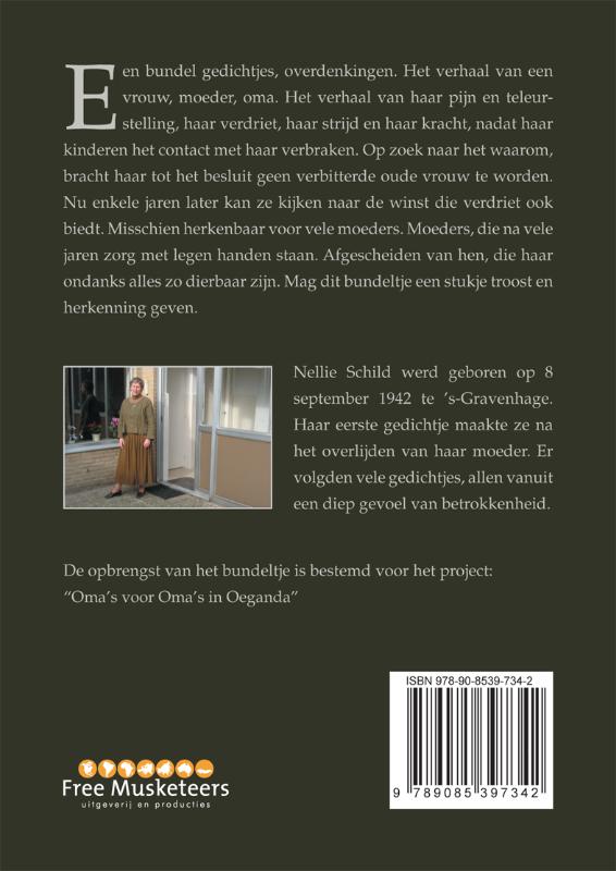 Achterkant van Geef mij je hand