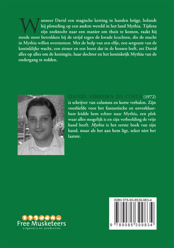Achterkant van Mythia