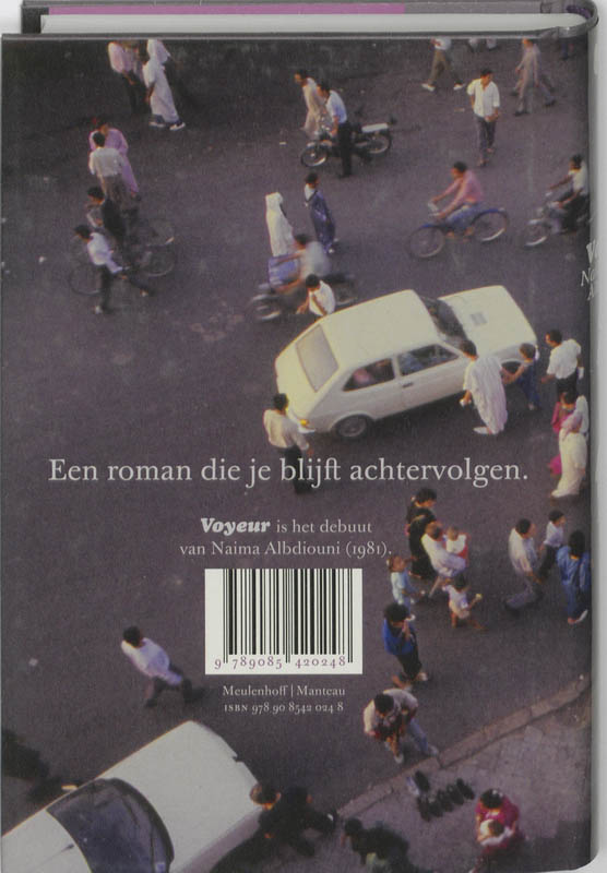 Achterkant van Voyeur