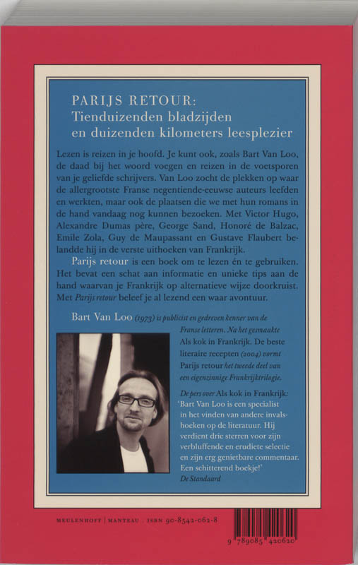 Achterkant van Parijs retour