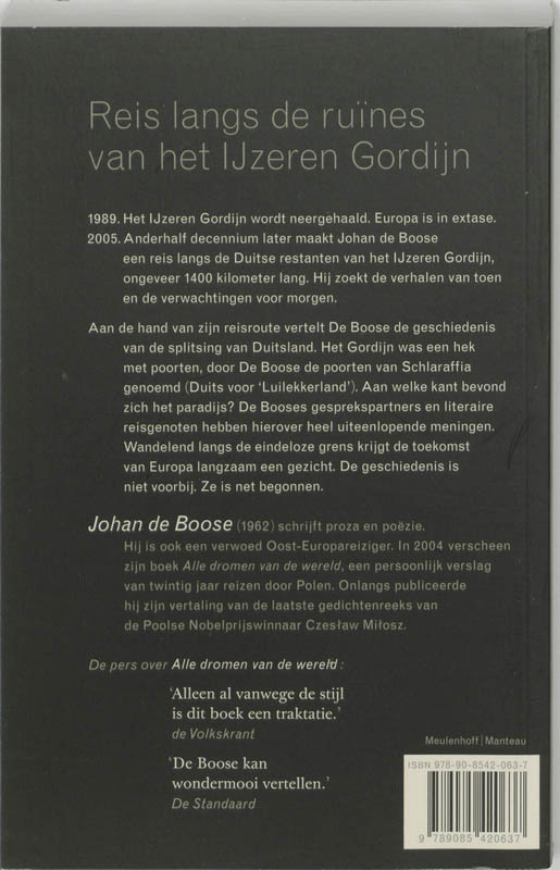 Achterkant van De grensganger