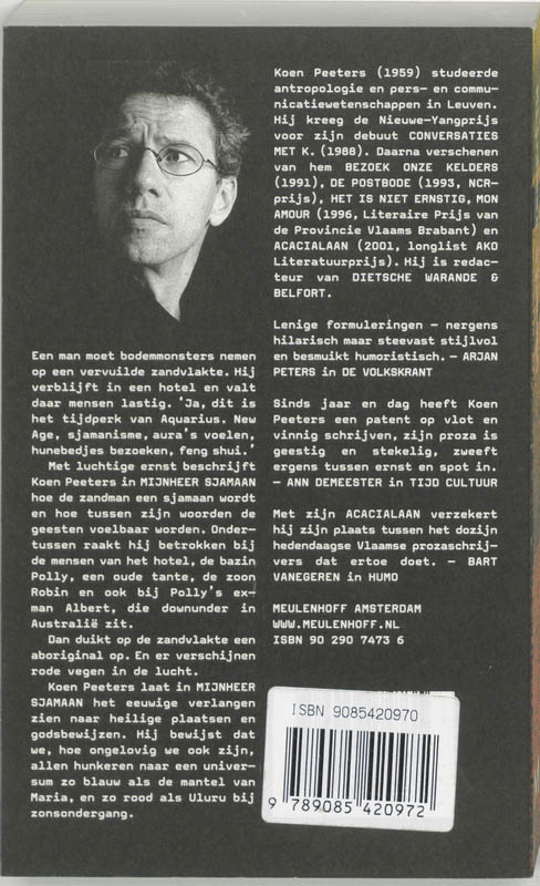 Achterkant van Mijnheer Sjamaan