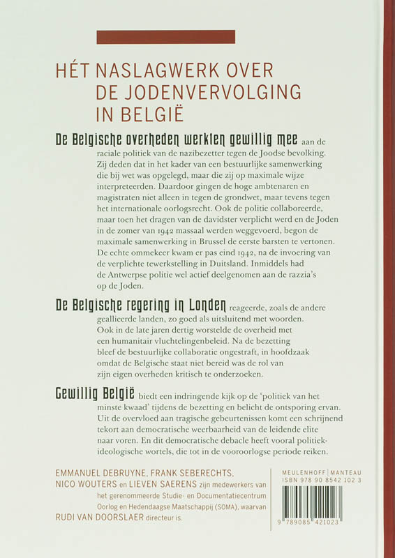 Achterkant van Gewillig België