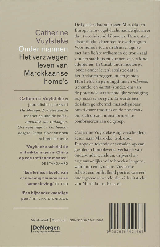Achterkant van Onder Mannen
