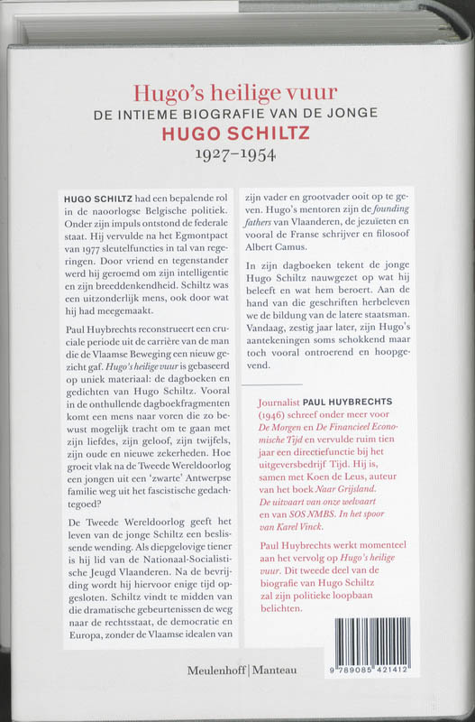 Achterkant van Hugo´s heilige vuur
