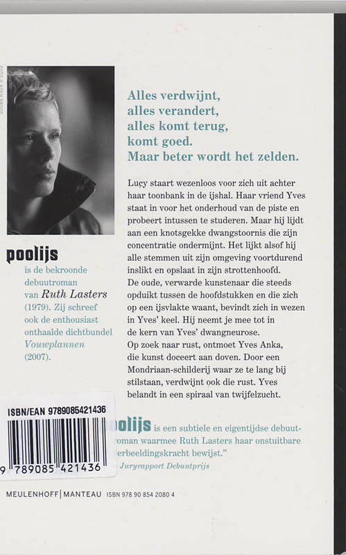 Achterkant van Poolijs