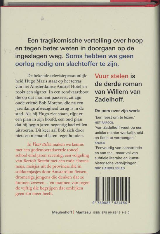 Achterkant van Vuur stelen