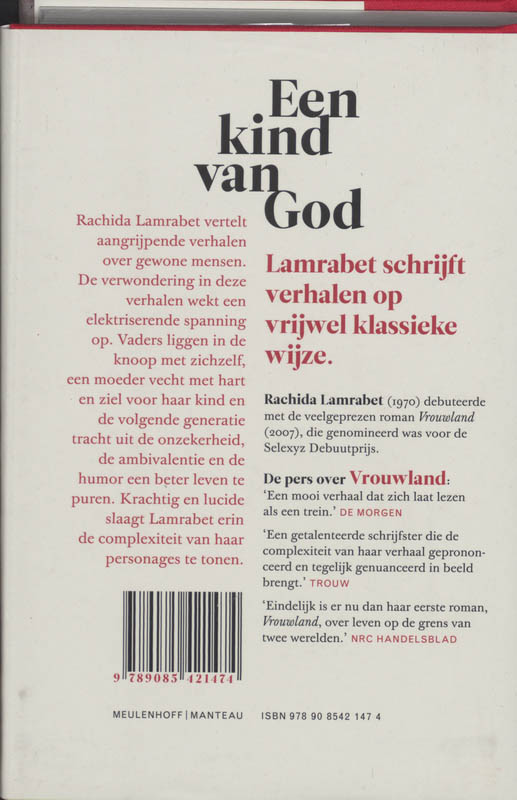 Achterkant van Een kind van God