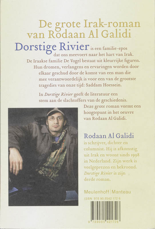 Achterkant van Dorstige rivier