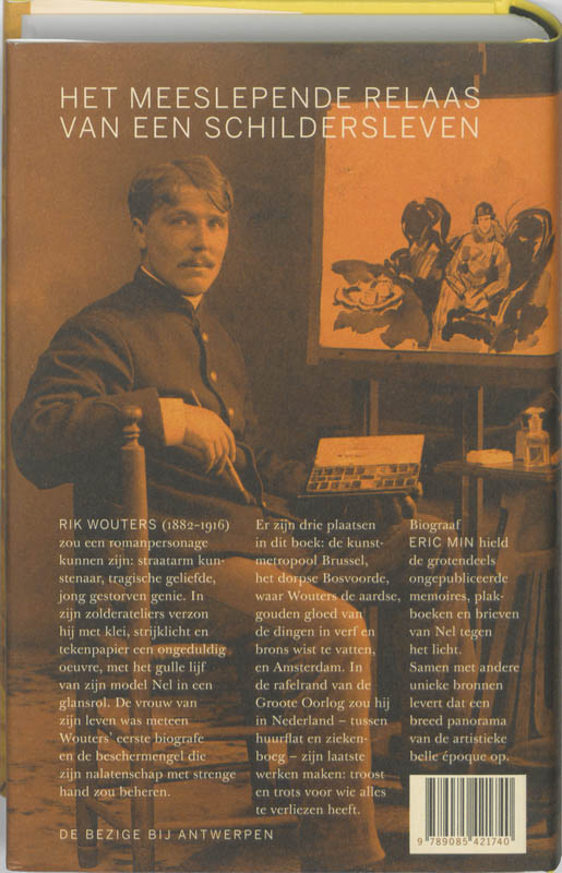 Achterkant van Rik Wouters