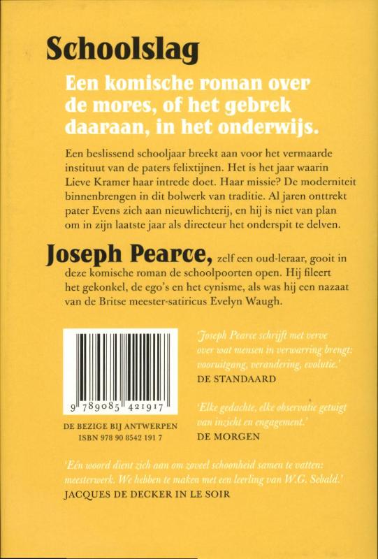 Achterkant van Schoolslag