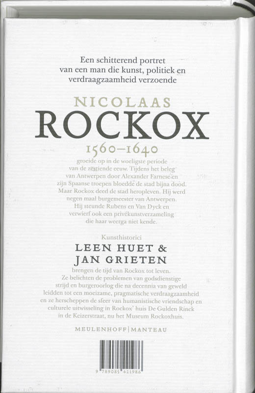 Achterkant van Nicolaas Rockox