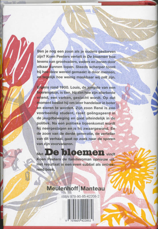 Achterkant van De bloemen