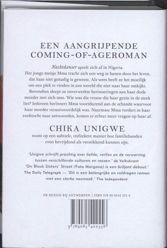 Achterkant van Nachtdanser
