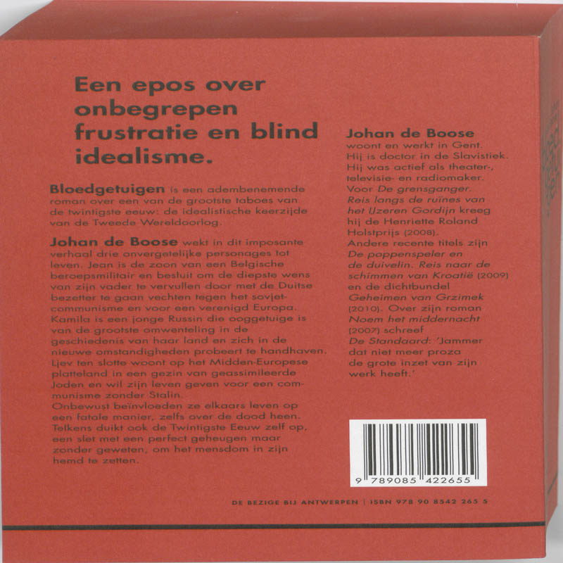 Achterkant van Bloedgetuigen