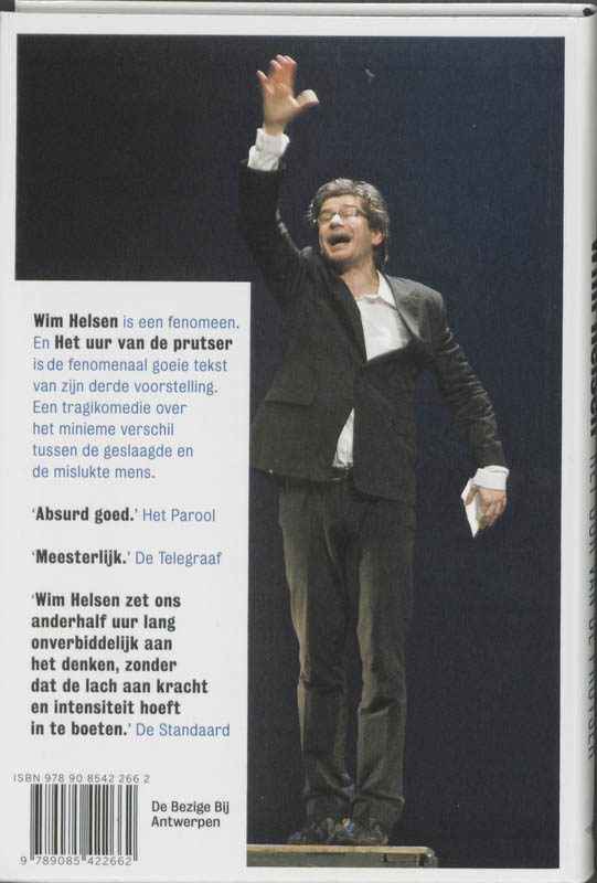 Achterkant van Het uur van de prutser