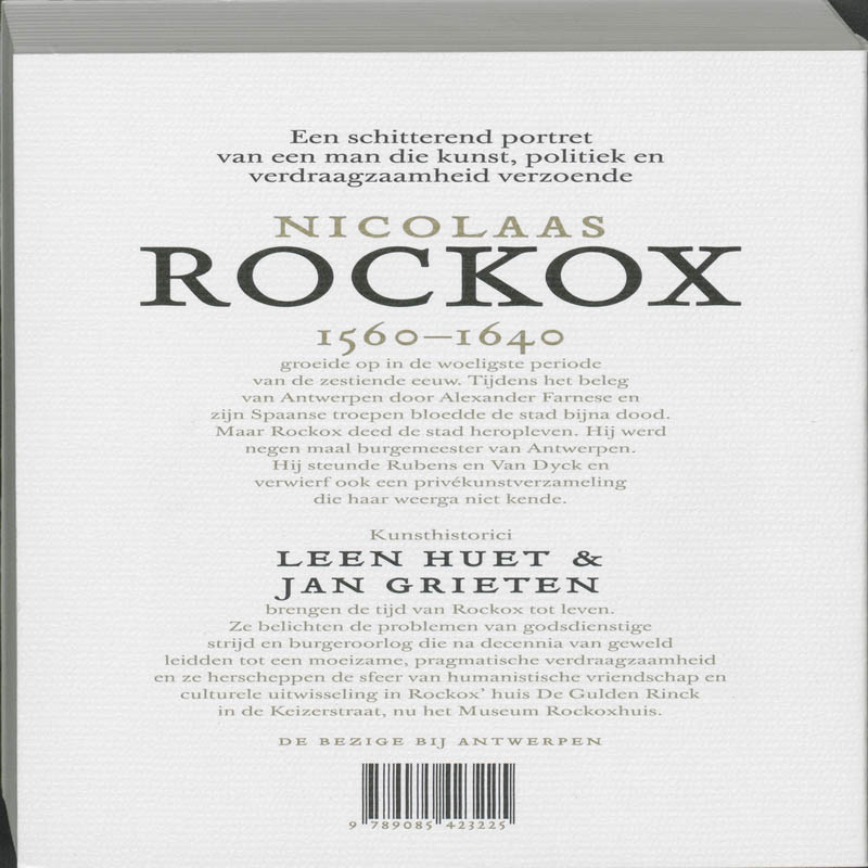 Achterkant van Nicolaas Rockox