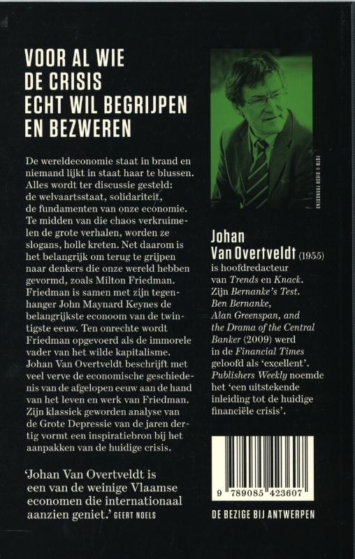 Achterkant van Red de vrije markt