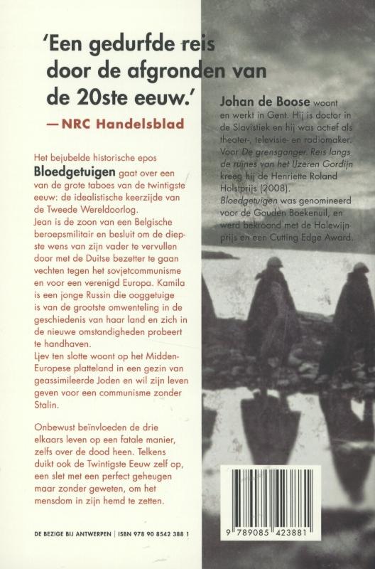 Achterkant van Bloedgetuigen
