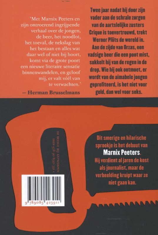 Achterkant van De dag dat we Andy zijn arm afzaagden