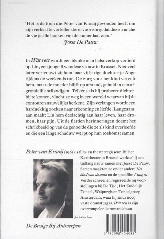 Achterkant van Wat rest