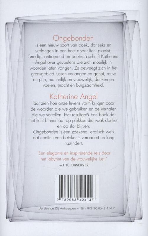 Achterkant van Ongebonden
