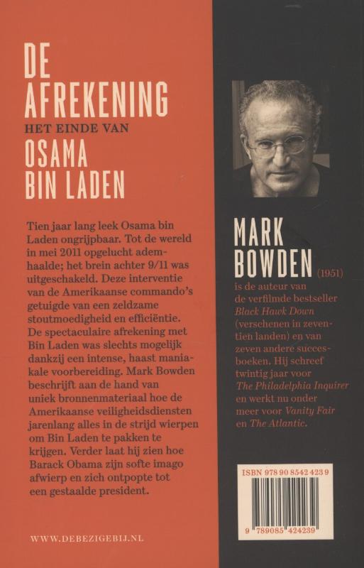 Achterkant van De afrekening