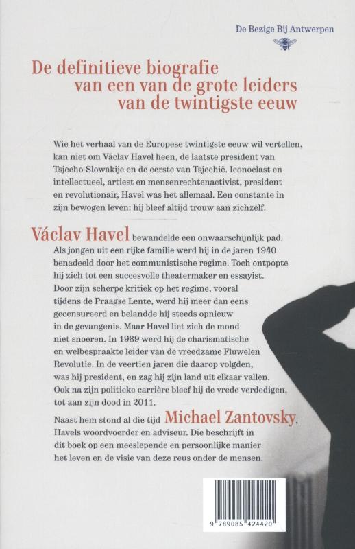 Achterkant van Václav Havel