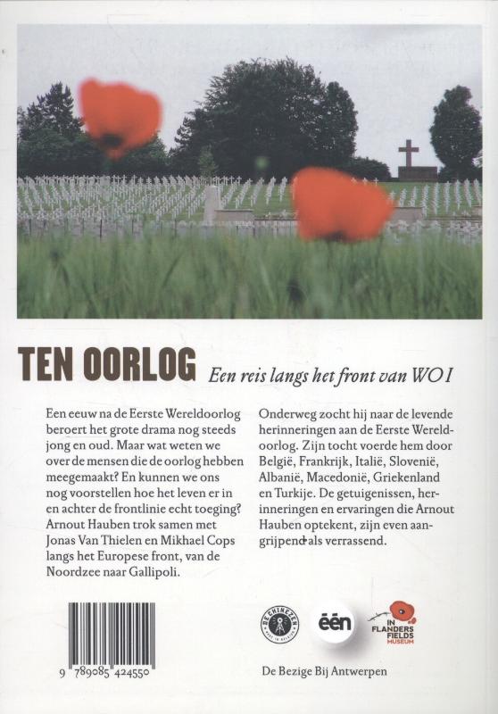 Achterkant van Ten oorlog