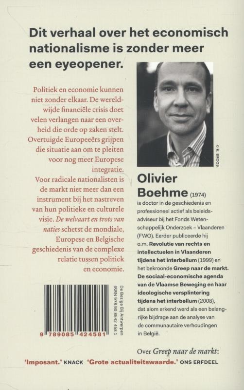 Achterkant van De welvaart & trots van naties