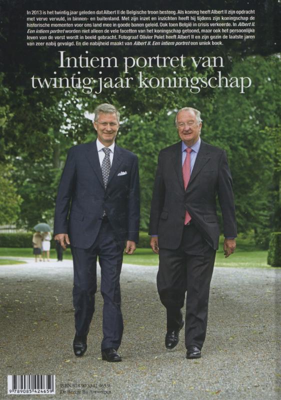 Achterkant van Albert II