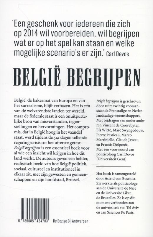 Achterkant van Belgie begrijpen