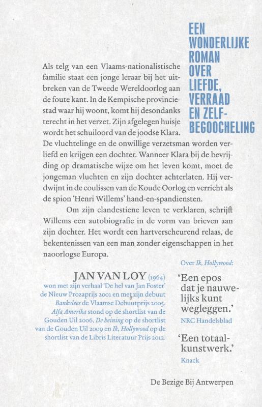 Achterkant van Veertig jaar liefde