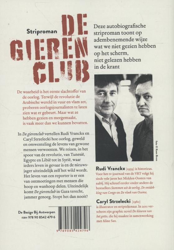 Achterkant van De gierenclub