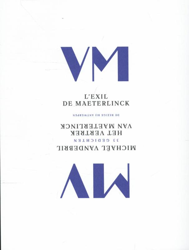 Achterkant van Het vertrek van Maeterlinck l'Exil de Maeterlinck