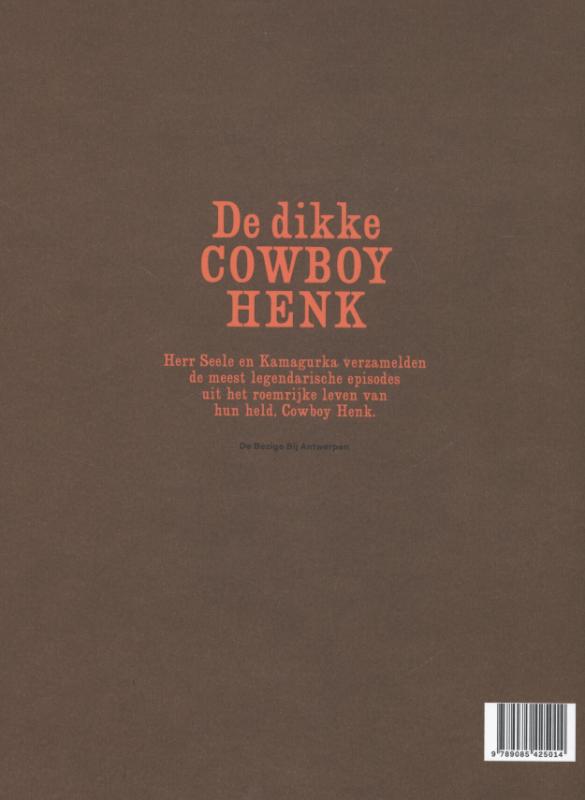 Achterkant van Cowboy Henk