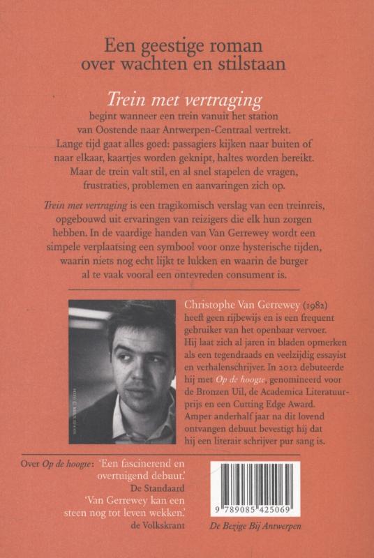 Achterkant van Trein met vertraging