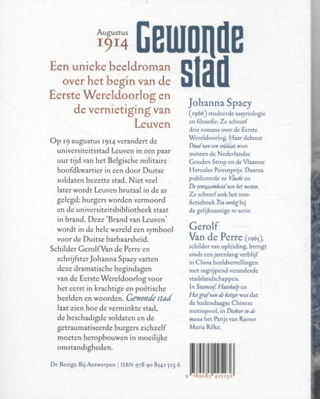 Achterkant van Gewonde stad