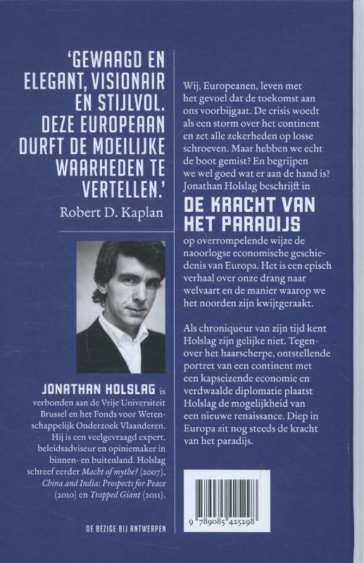 Achterkant van De kracht van het paradijs