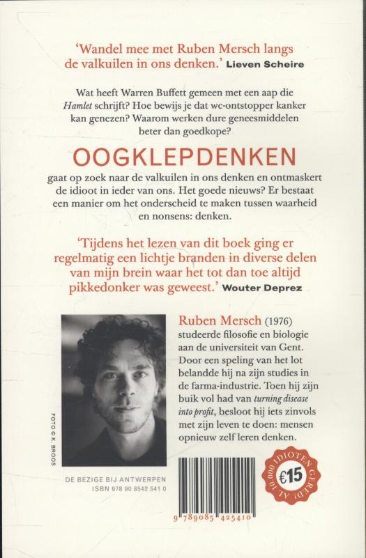 Achterkant van Oogklepdenken